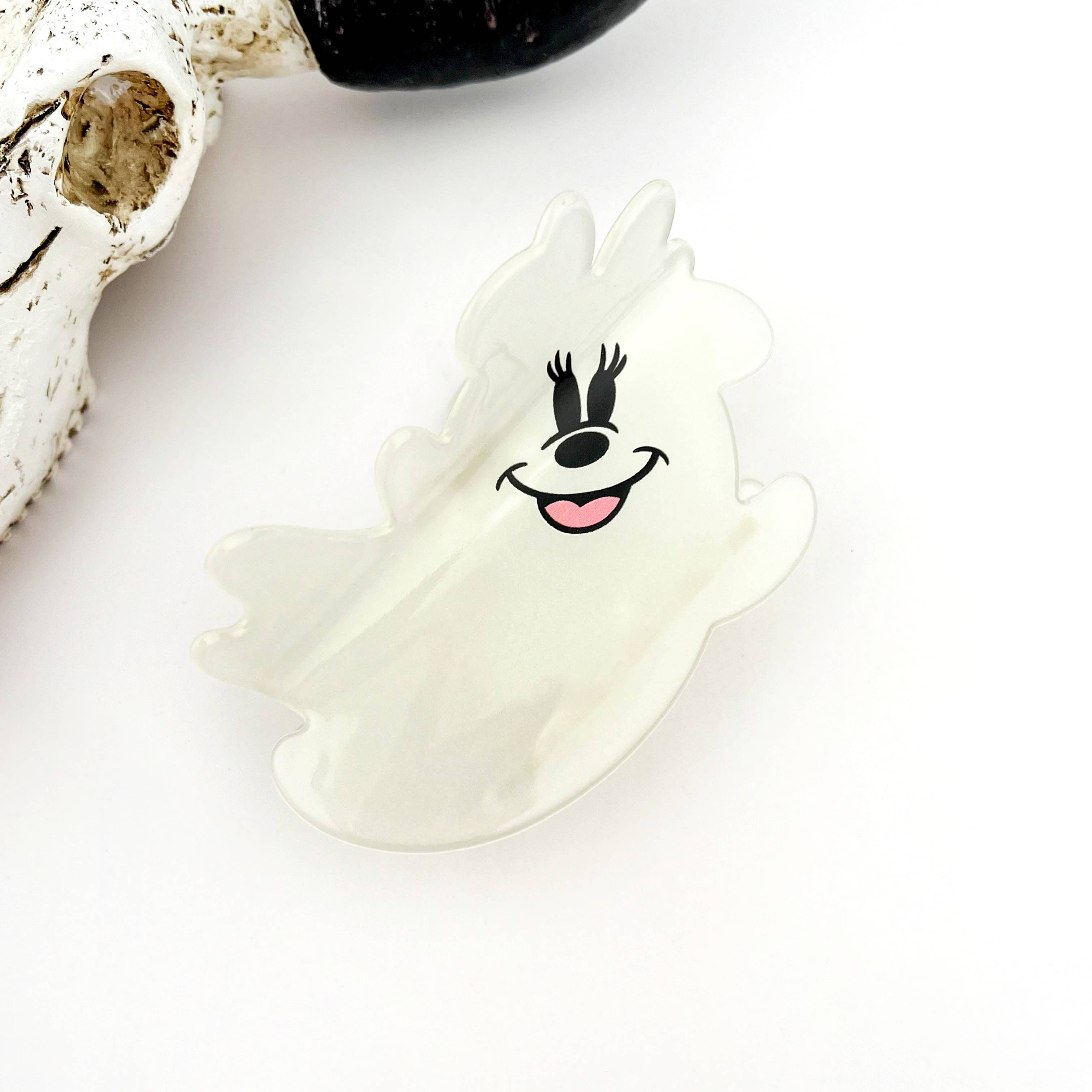 mildstyles - Wholesale Hair Clip - Women's - Cute Cyclops Ghost Acrylic Claw Clip – Spooky & Fun
1
