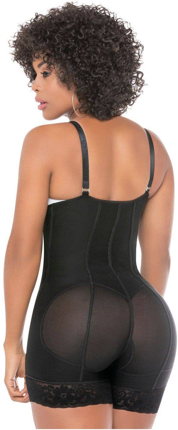Lingerie Mart - Wholesale Shapewear - Women's - Fajas Salome 0214 | Mid Thigh Strapless Body Shaper3