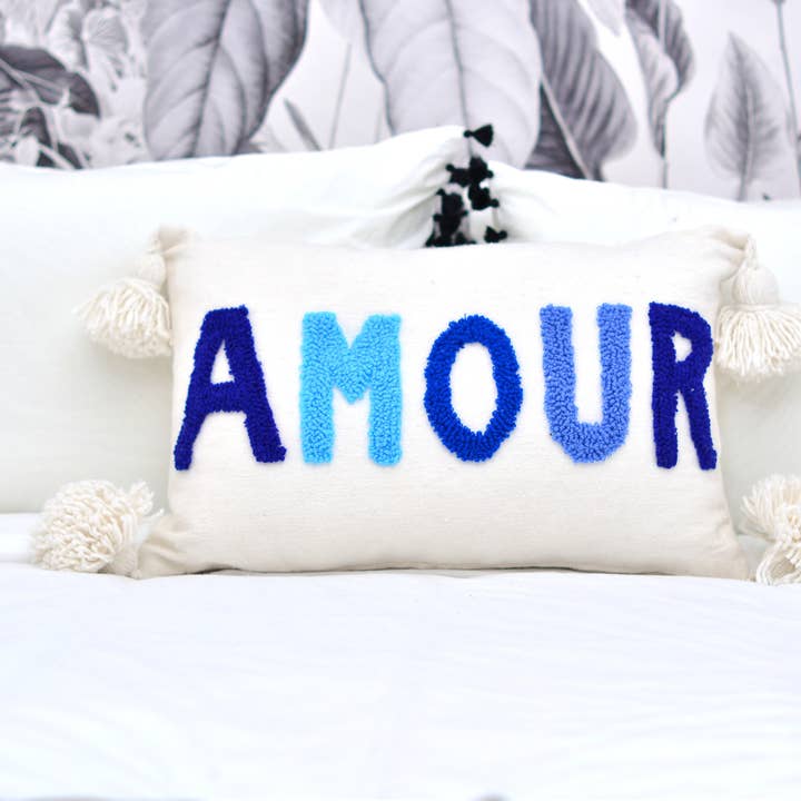 romeda - Wholesale Throw Pillow Cover - Handmade pink LOVE personalized cotton cushion1