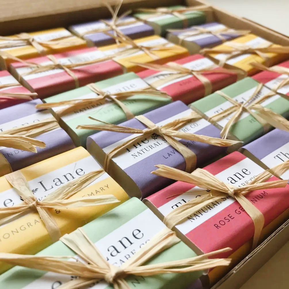 The Lane Natural Skincare Company – wholesale Bar Soap – Guest/Mini Soaps4
