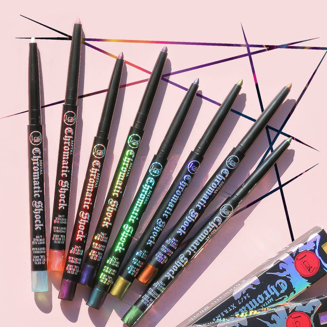 J.Cat Beauty - Wholesale Eyeliner/Pencil - Chromatic Shock 24/7 Xtreme Eye Liner8