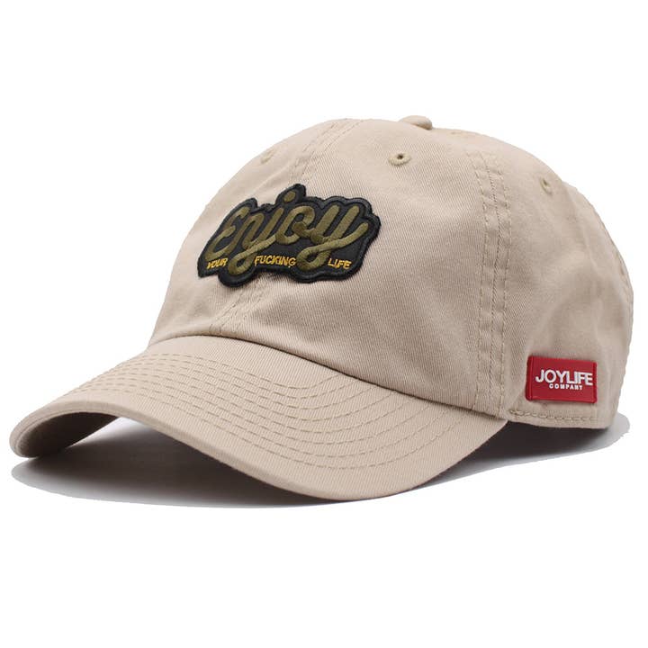 ENJOY YFL Beige Cap and other Purchase Wholesale weckflessen. Free Returns & Net 60 Terms on Faire trending on Faire.