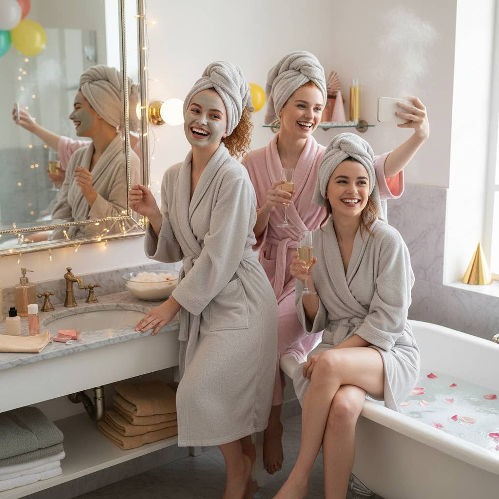 Pure Drop - Wholesale Hair Towel/Wrap - Microfiber Twisted Hair Towel - Grey2