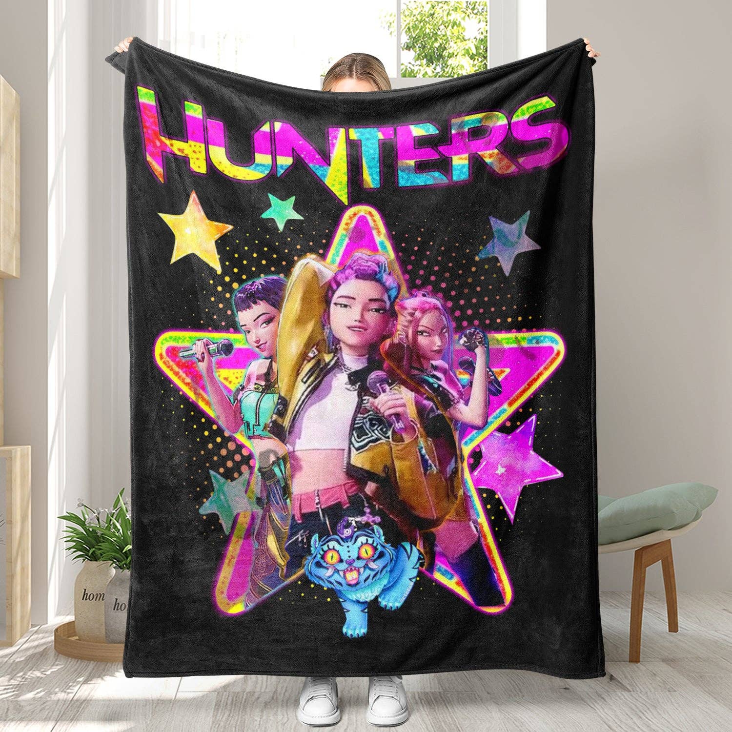 Wholesale KDH K-pop inspired Throw Blanket soft flannel Blanket