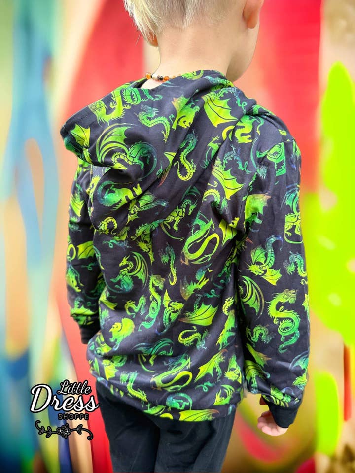 Dragon 2 piece sweatshirt and pants set for wholesale by Little dress shoppe