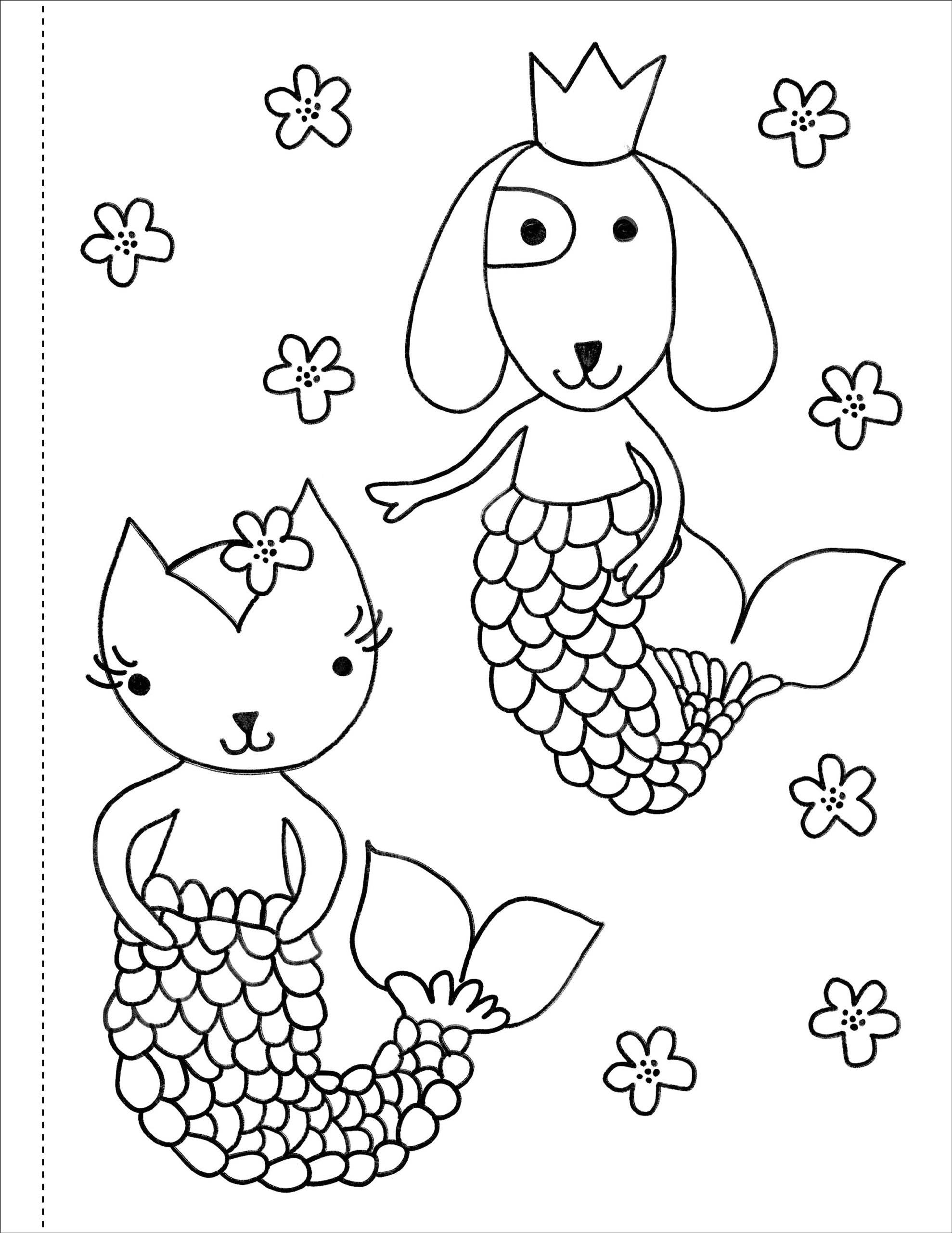 Peter Pauper Press - Wholesale Coloring & Activity Book - Kids & Baby - Mermaids Coloring Book!1