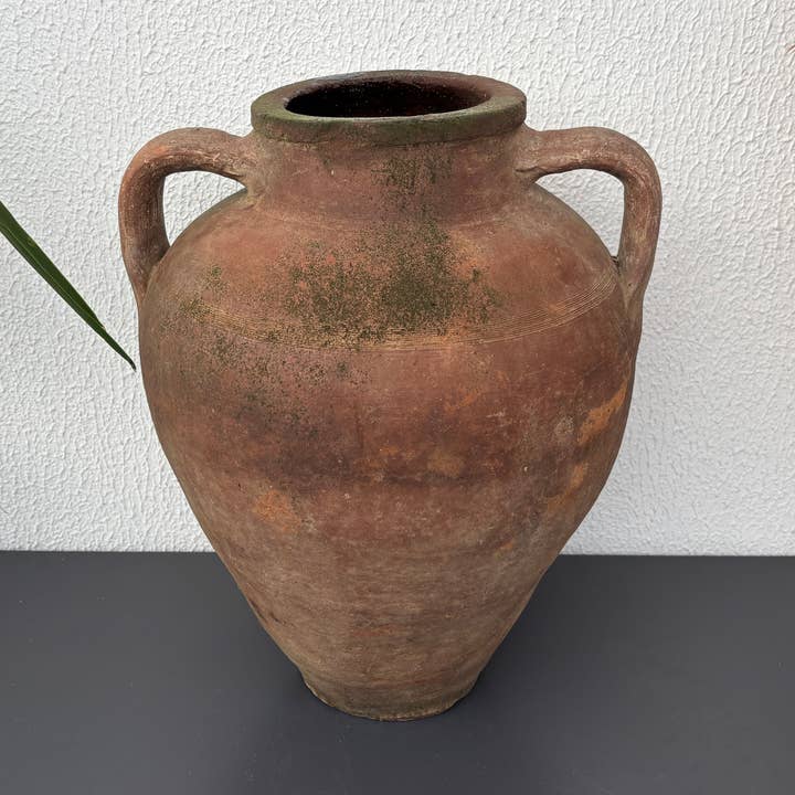 Alfarería de Antigua Aldea Turca | Vasija de Arcilla Envejecida de 70–80 Años para venta al por mayor de Rustic Remnents