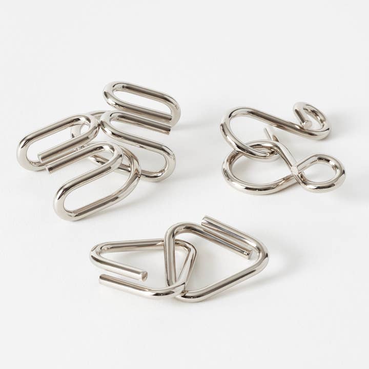 Mind Teaser Challenge: rompecabezas de metal para venta al por mayor de The Original Toy Company