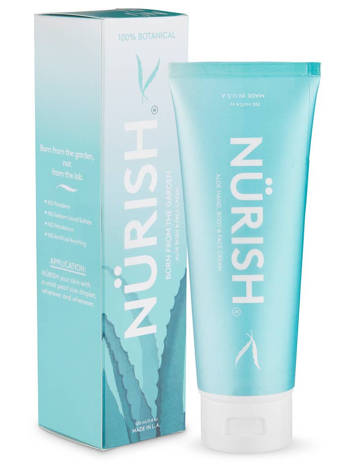 All Natural & Vegan Nürish Moisturizing Cream, 3.4 oz for wholesale by NÜRISH