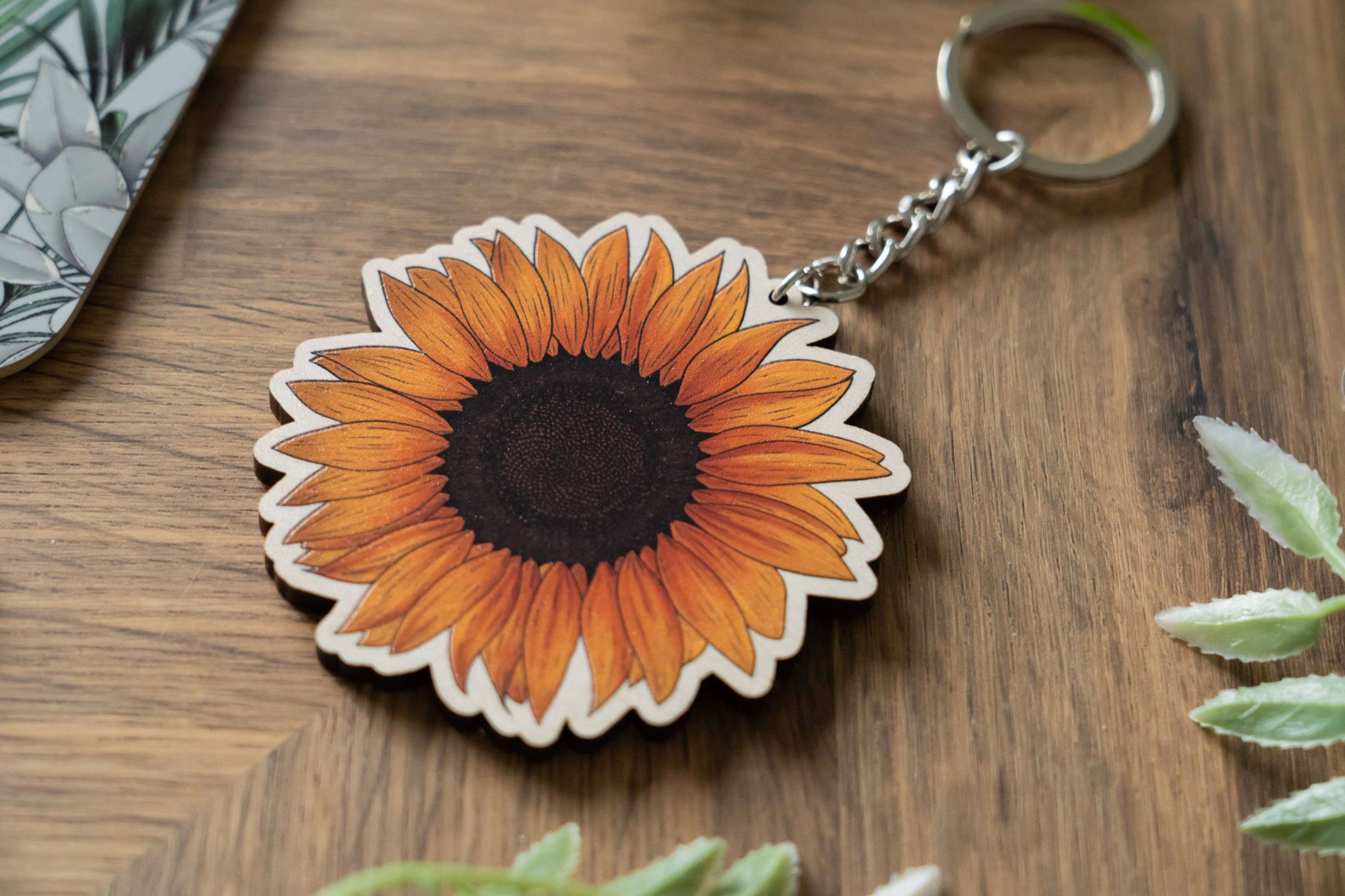 Hayley Jade Design Studio - Wholesale Keychain - Women's - Sunflower Keychain2
