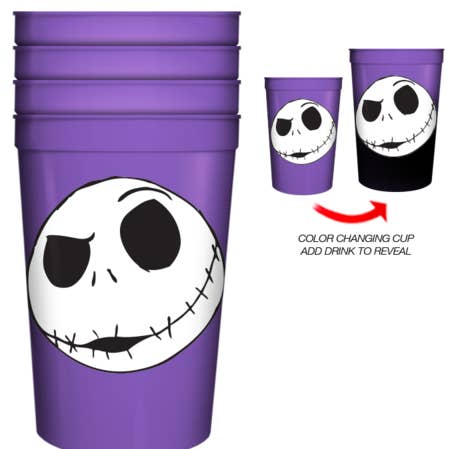 Silver Buffalo - Wholesale Disposable Cup - 16pc 4pk 15oz Plastic Color Changing Cup Assortment4