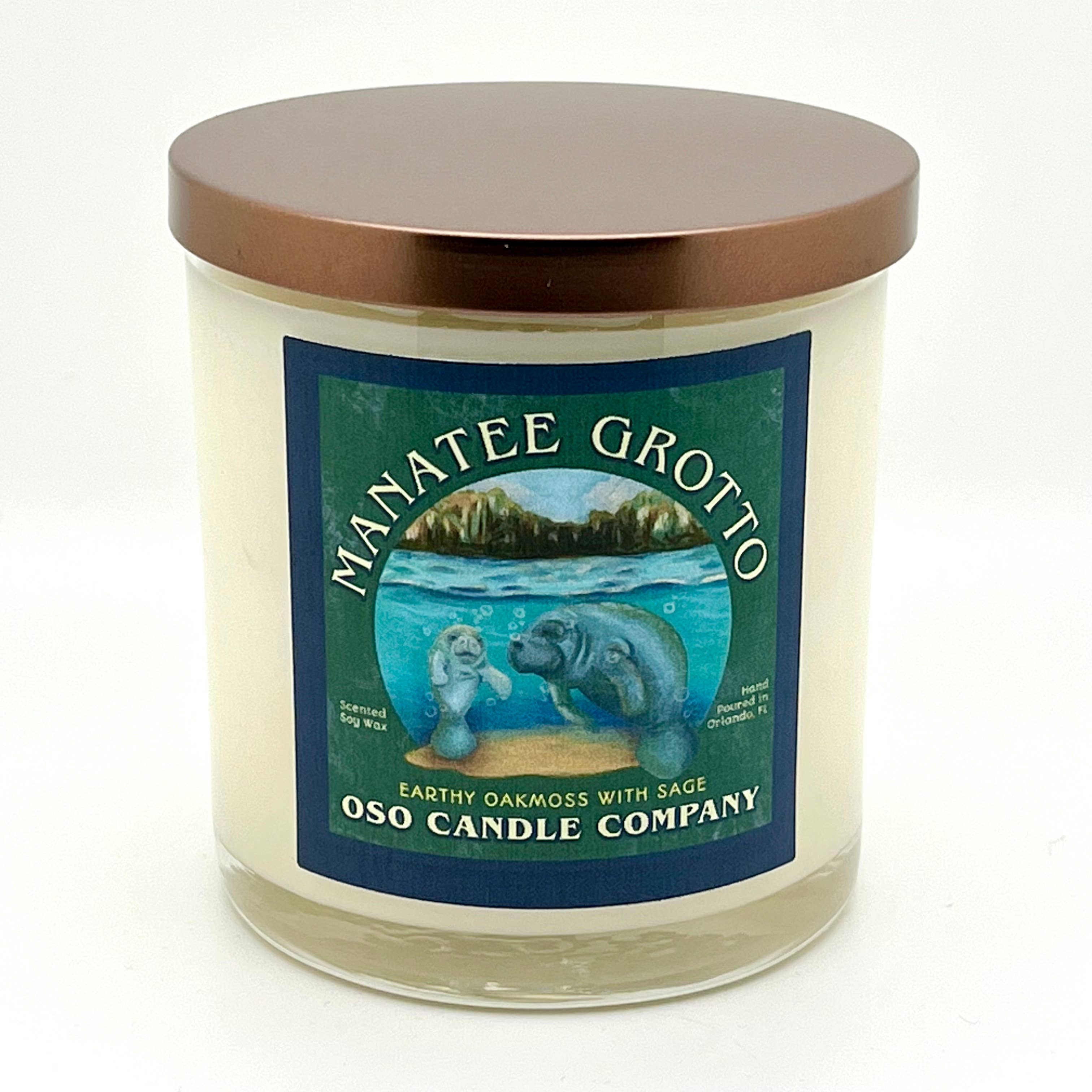 Oso Candle Company - Wholesale Jar/Filled Candle - Vintage Florida 8.5 oz Candle 6-Pack3