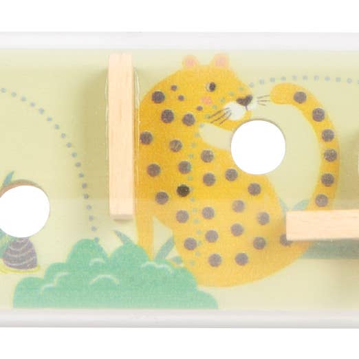 small foot - Wholesale Wood Toy - Kids - Puzzle ball maze in tube | travel game | wood3