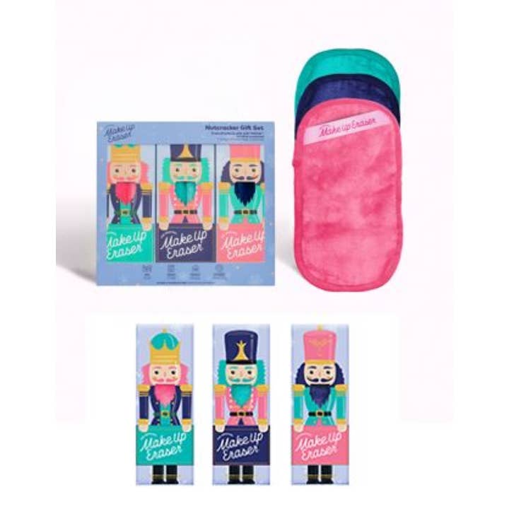 MakeUp Eraser - Wholesale Makeup Remover - Nutcracker 3pc Mini PRO | Holiday Value Set | $30 Value