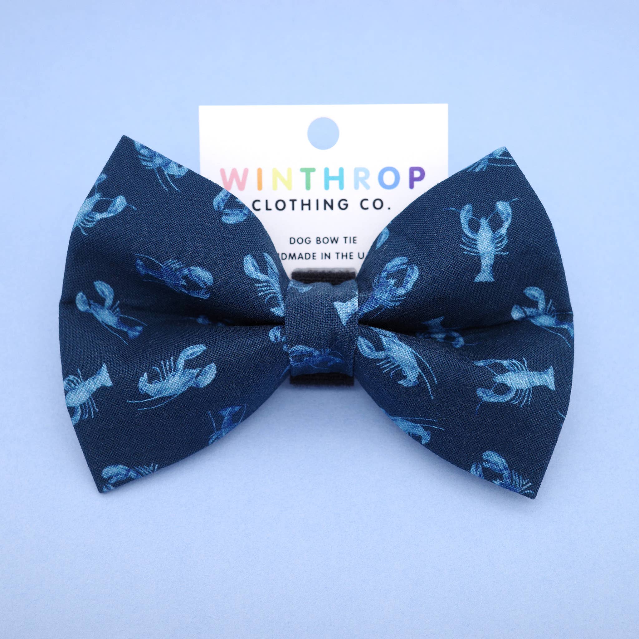Winthrop Clothing Co. - Wholesale Pet Bow Tie - Dog - Lobster Dog Bow Tie3