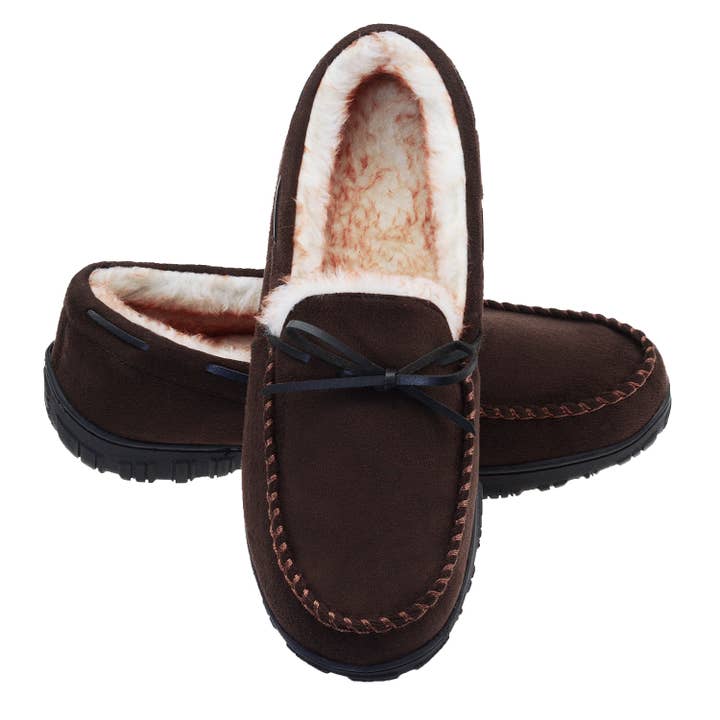 LULEX - Vente Chaussons – homme - Mens Pantoufles Mocassins pour Homme