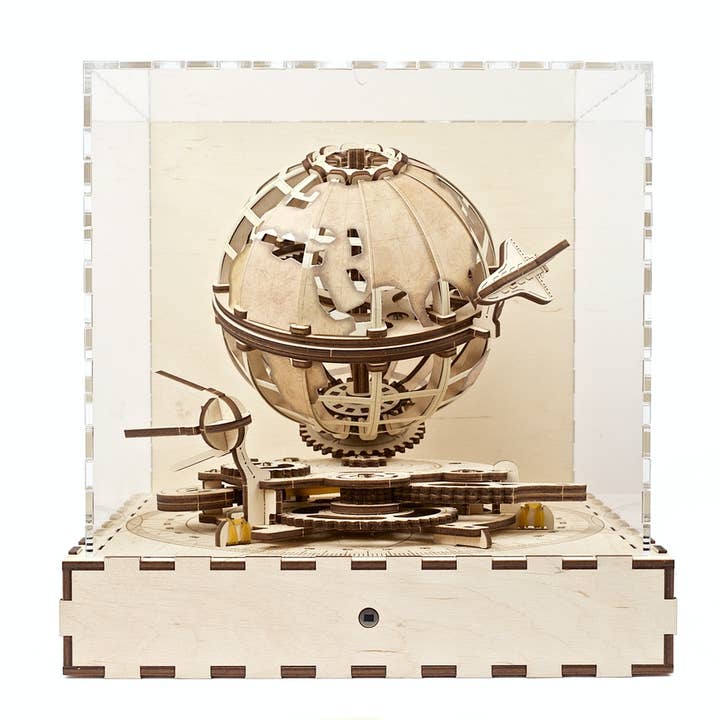 Demonstration model Globe with built engine for wholesale by Ukrainian bridge