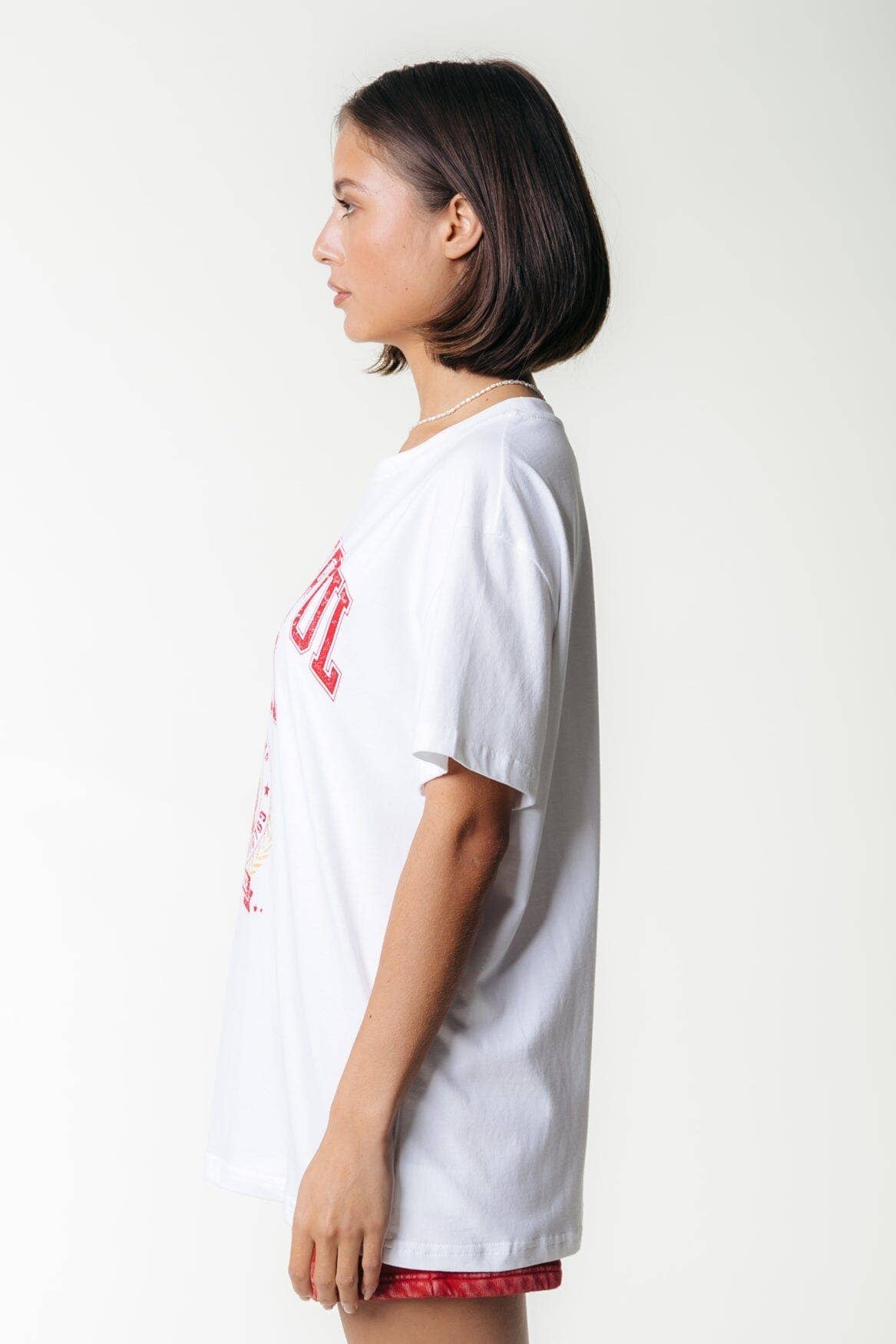 CR Varsity T-Shirt | Standard white for wholesale on Faire2