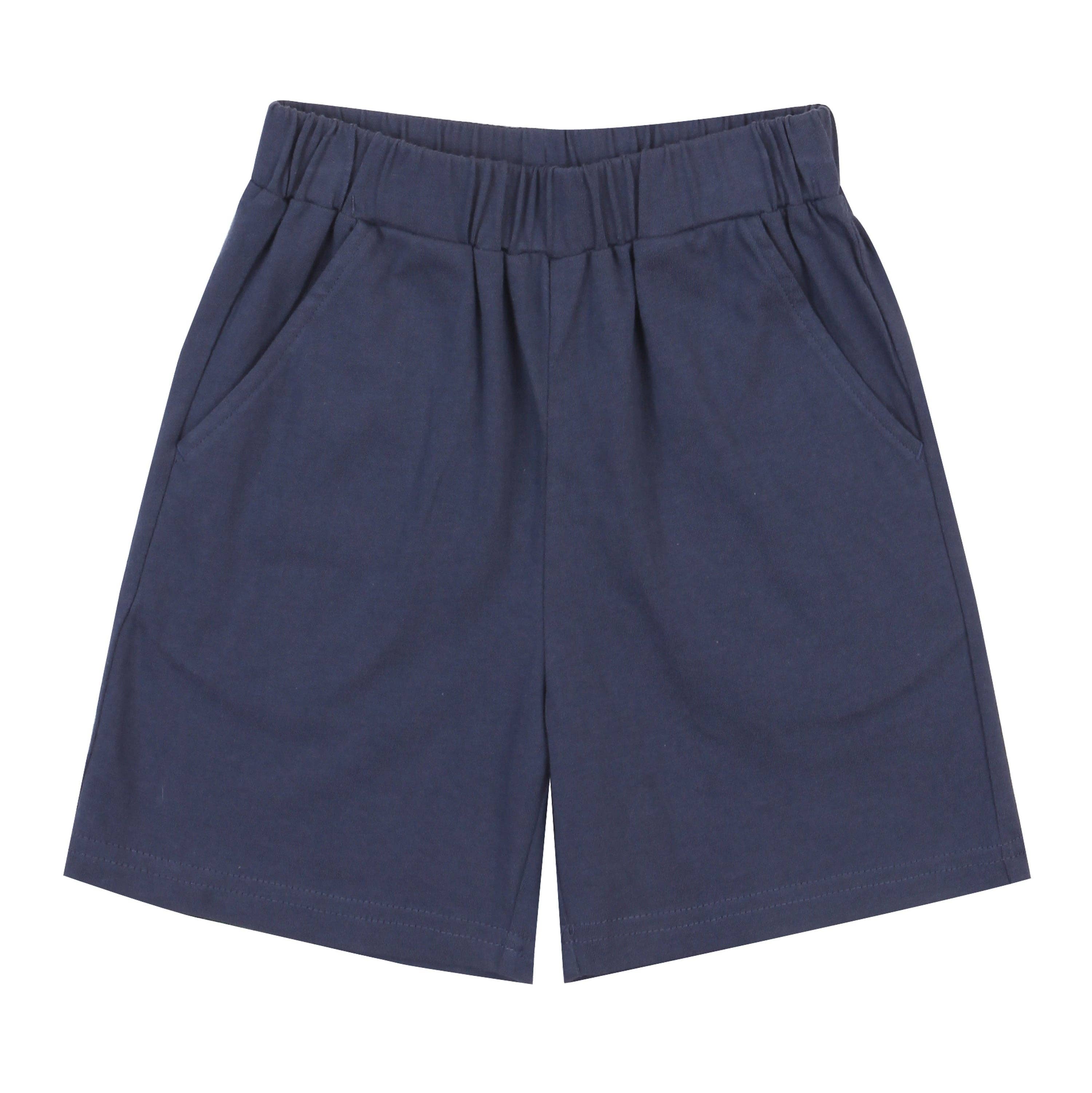 ToTo Heros - Wholesale Top & Short Set - Kids - Davin Striped T-Shirt & Solid Shorts Set3