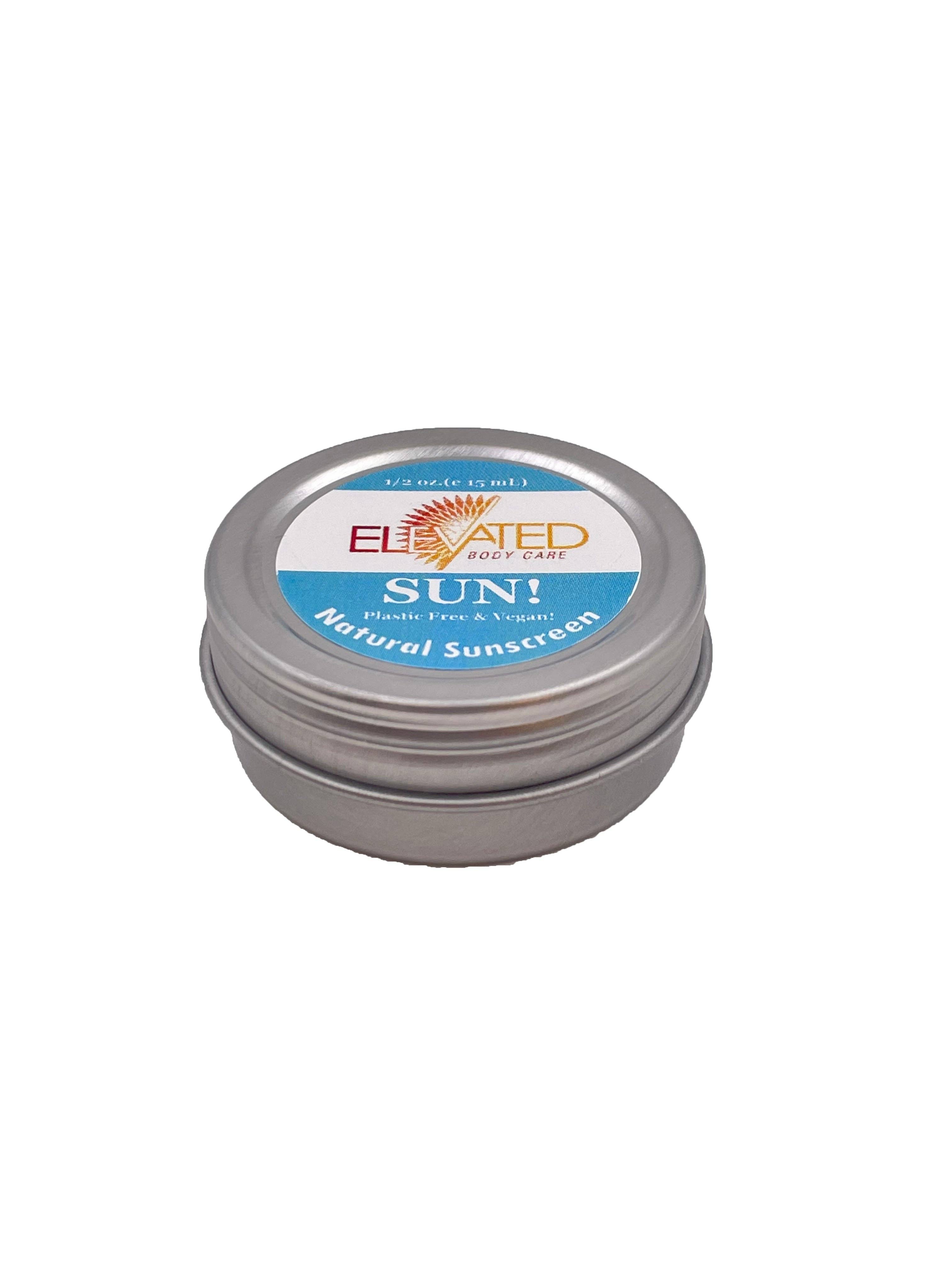 Taylor's Naturals - Wholesale Sunscreen - ELEVATED - SUN!  All Natural with Zinc - Sample/Travel Size1