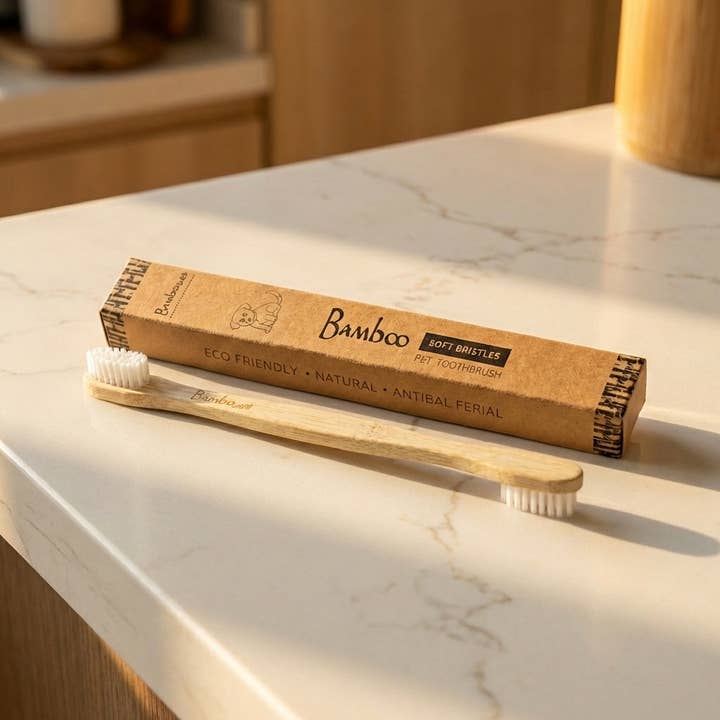 Tandborste för hund och husdjur i bambu för wholesale av Bamboo Switch