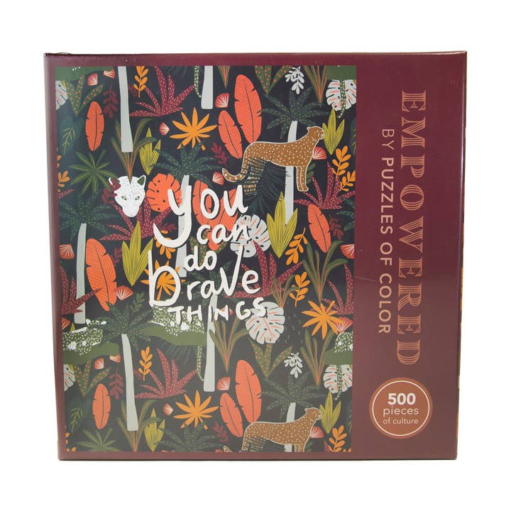 Puzzles of Color – Puzzle - Adulto por atacado – Empoderado | Podes fazer coisas corajosas0