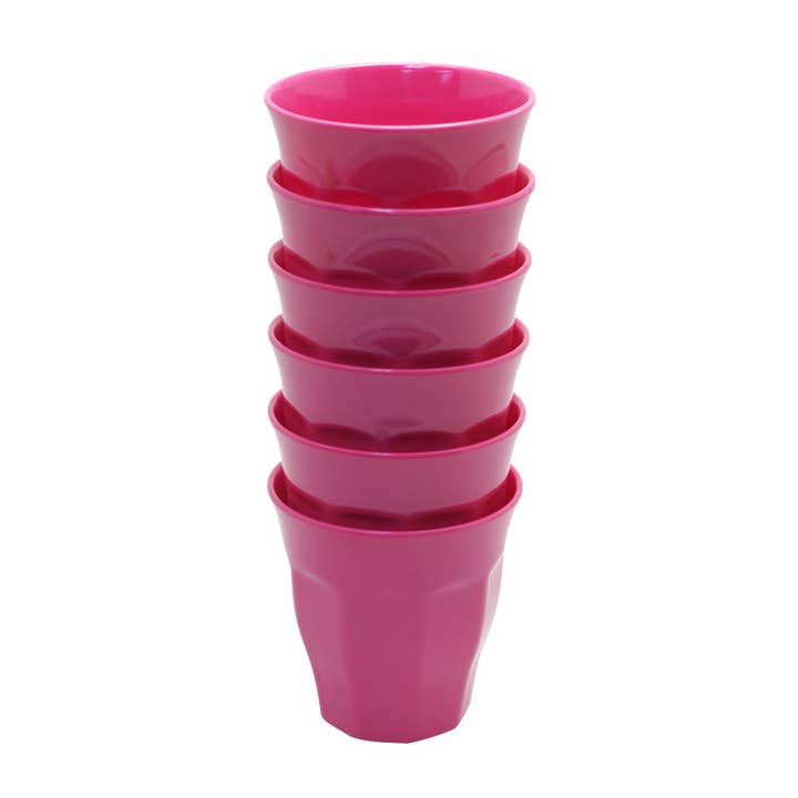 Supreme Housewares - Wholesale Drinking Glass/Cup - Melamine 9 oz. Cup, Hot Pink1