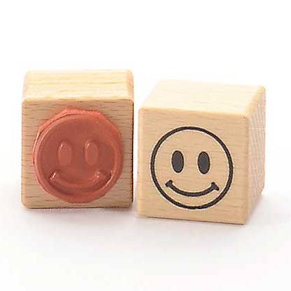 Heindesign - Wholesale Rubber/Decorative Stamp - Motif Stamp Title: Big Smile0