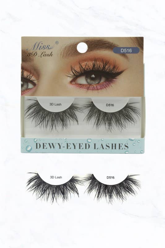 Suzie Q USA - Wholesale False/Fake Eyelashes - Dewy-Eyed Lashes Miss 3D Lash15