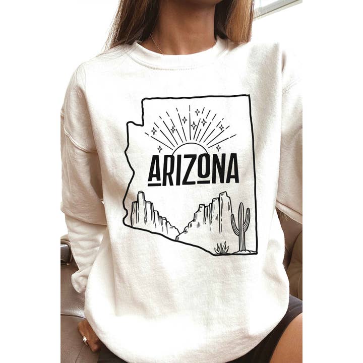 BLUME & CO. - Wholesale Graphic Sweatshirt - Women's - ARIZONA DESERT Graphic Sweatshirt6