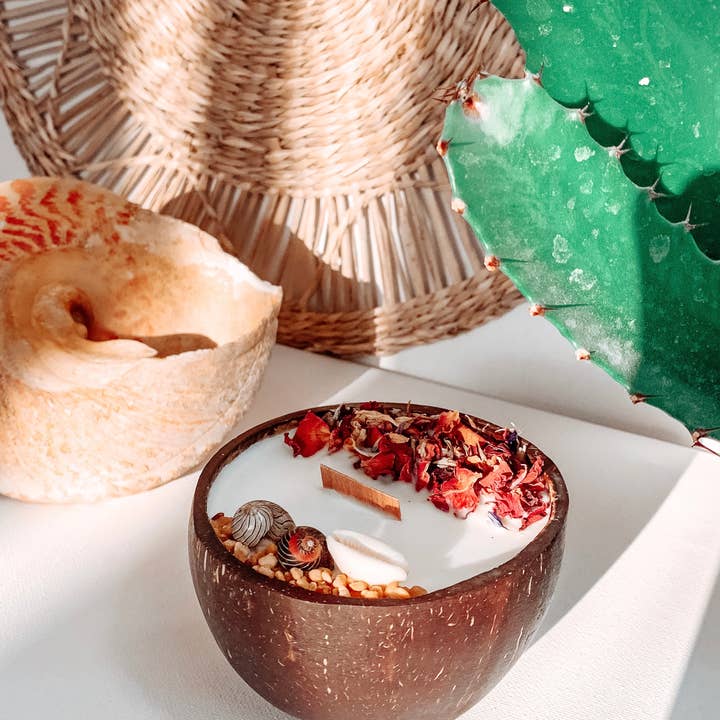 Surfing Road - Wholesale Jar/Filled Candle - Coconut candle - Bougie Coconut4