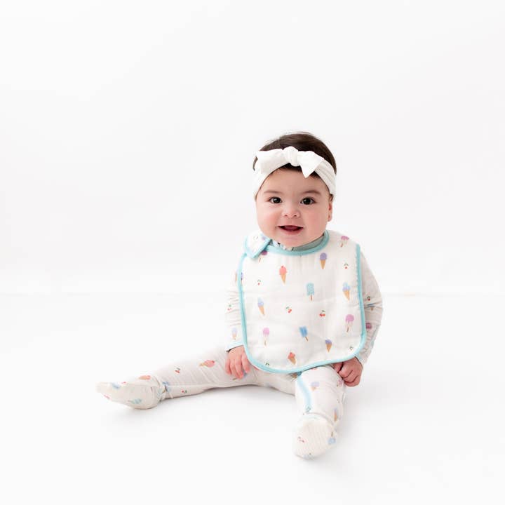 Ice Cream Bib Set for wholesale on Faire