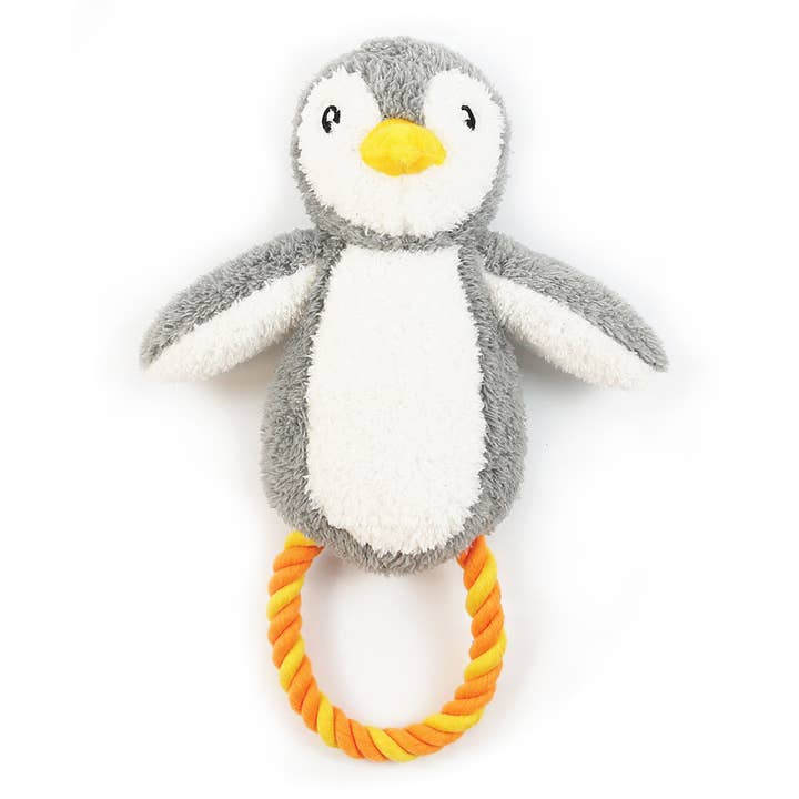 Juguete para perros de cuerda con pingüino Pebble para venta al por mayor de Happy Pet Products Ltd