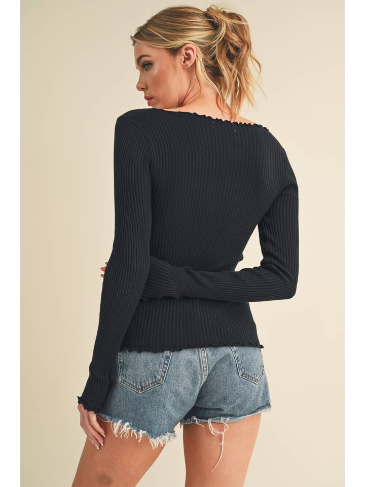 AEMI + CO - Wholesale Knit Sweater - Women's - 3105DN Adalie Knit Sweater38