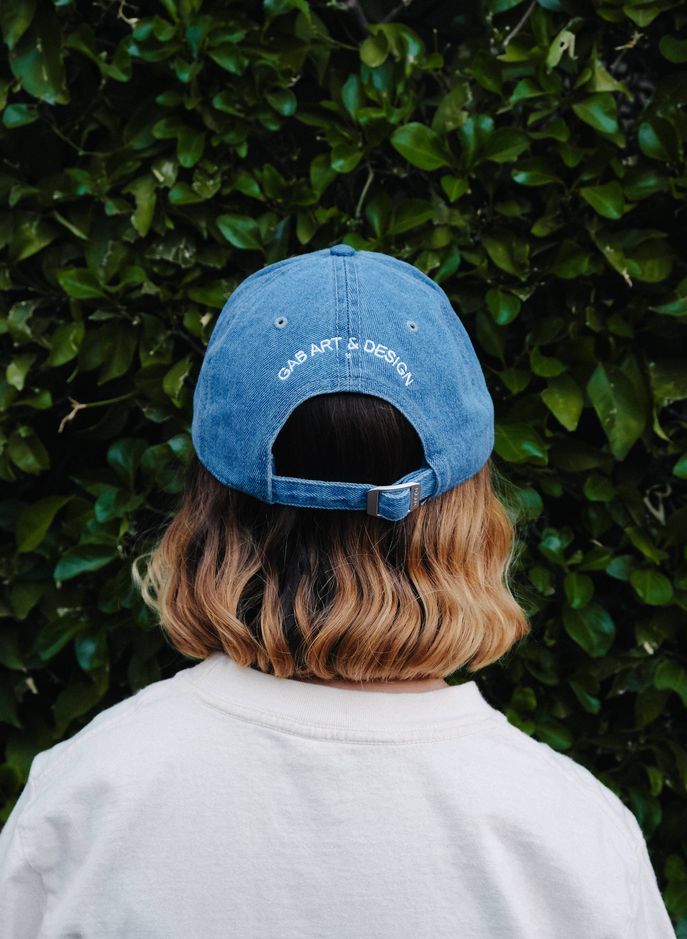 Gab Art & Design - Wholesale Baseball Cap - Unisex - artsy embroidered denim hat2