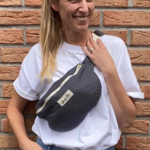 AVA Créations – Großhandel Bauchtasche – Damen – Gürteltasche aus französischem Leinen