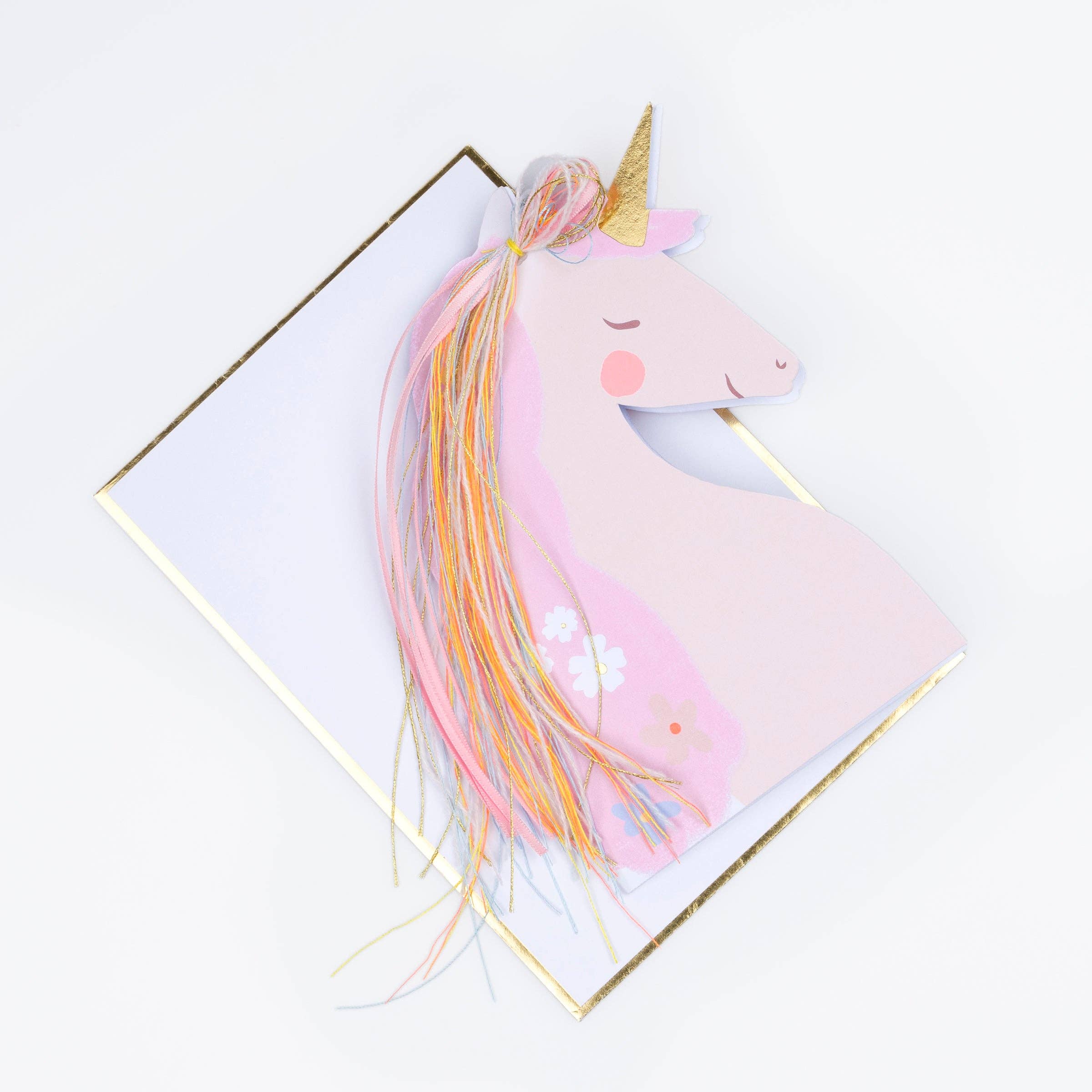Meri Meri - Wholesale Birthday Card - Unicorn Birthday Card2