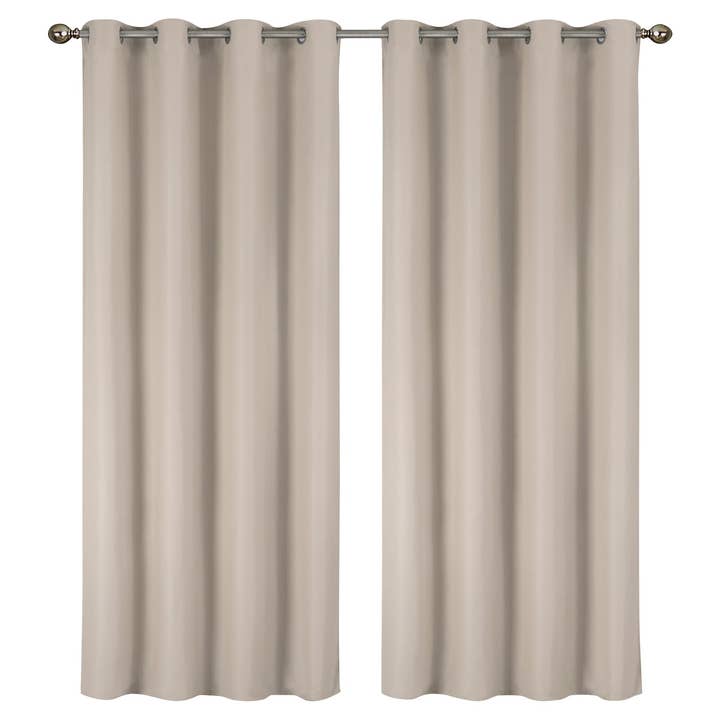 J&V TEXTILES - Wholesale Curtain - 2 Pack - 55'' X 84'' Solid Thermal Blackout Panels (19 Colors)14