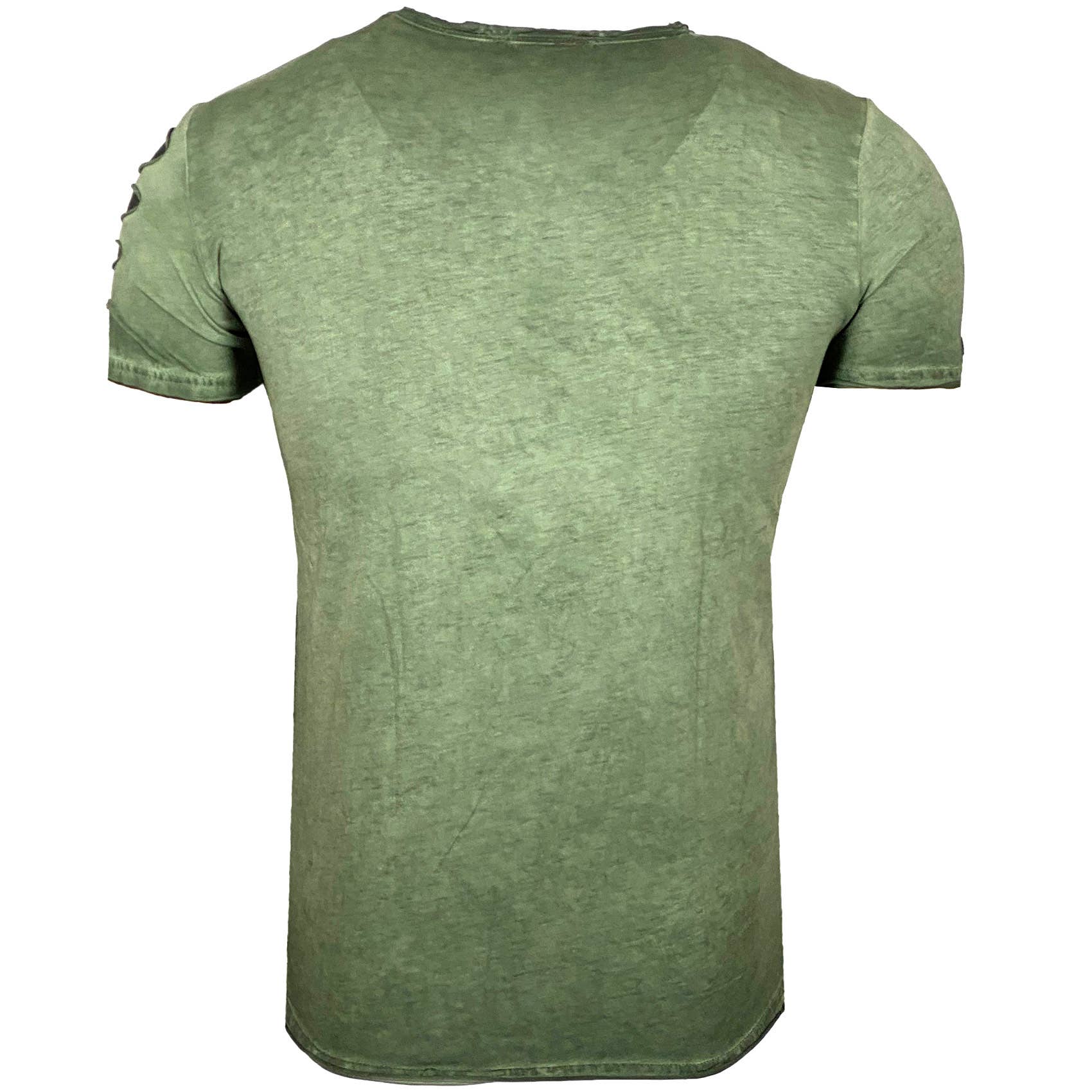SUBLIMINAL MODE – wholesale T-shirt – men's – Washed Cotton Short Sleeve T shirt - BX05314