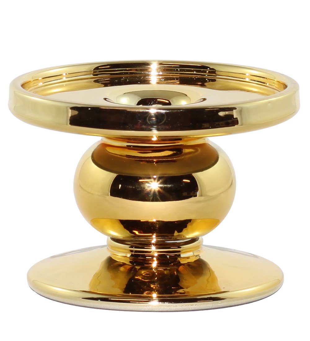 Twilight Collection - Wholesale Candle Holder - Estelle Pillar Candle Holders | Gold0