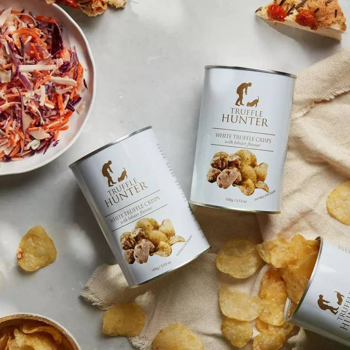 Number One Caviar LLC - Wholesale Chips - White Truffle Crisps with Lobster Flavour (100g)3