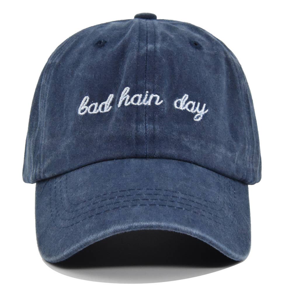 UNISHE – Großhandel Basecap – Damen – Bad Hair Day bestickte Baseballmütze ACC9110