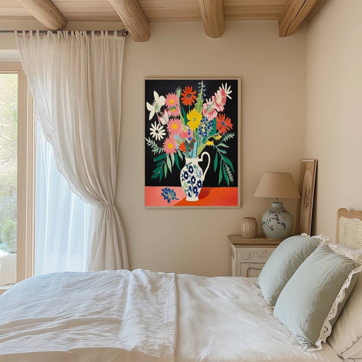 Kumo Art Prints – wholesale Konsttryck – Stilleben Vas Blommor Konsttryck
