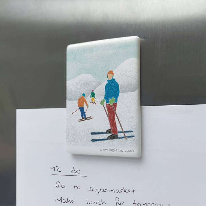 Ingletop – wholesale Magnet – Skiing Fridge Magnet1
