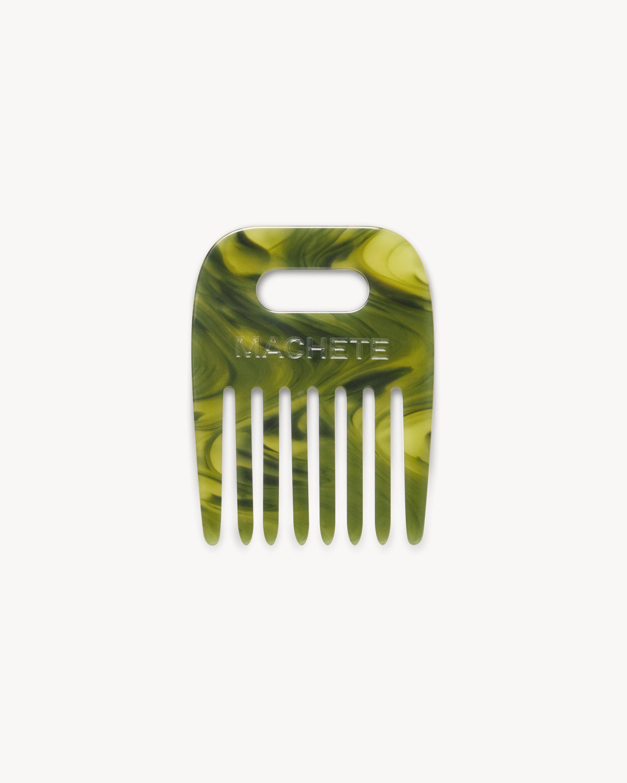 MACHETE - Wholesale Hair Brush/Comb - No. 4 Comb in Algae