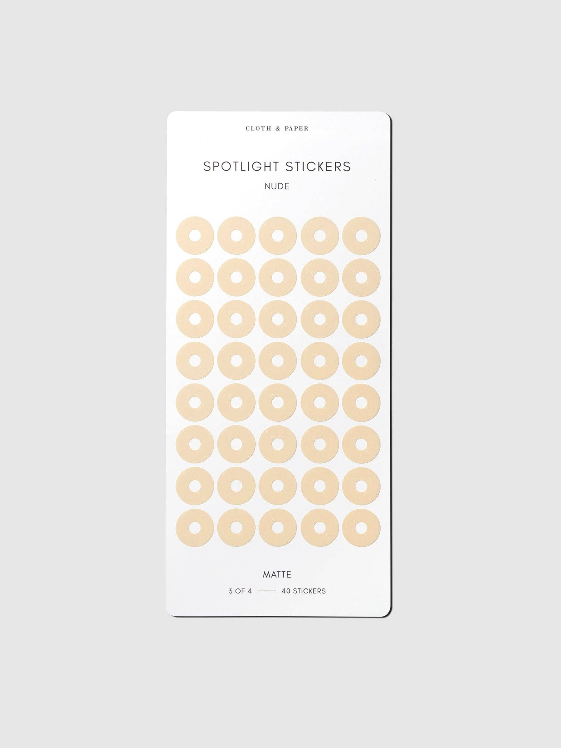 Cloth & Paper - Wholesale Sticker - Spotlight Sticker Set | Small3