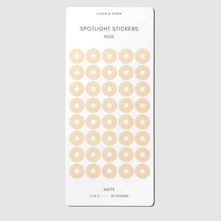 Cloth & Paper - Wholesale Sticker - Spotlight Sticker Set | Small3