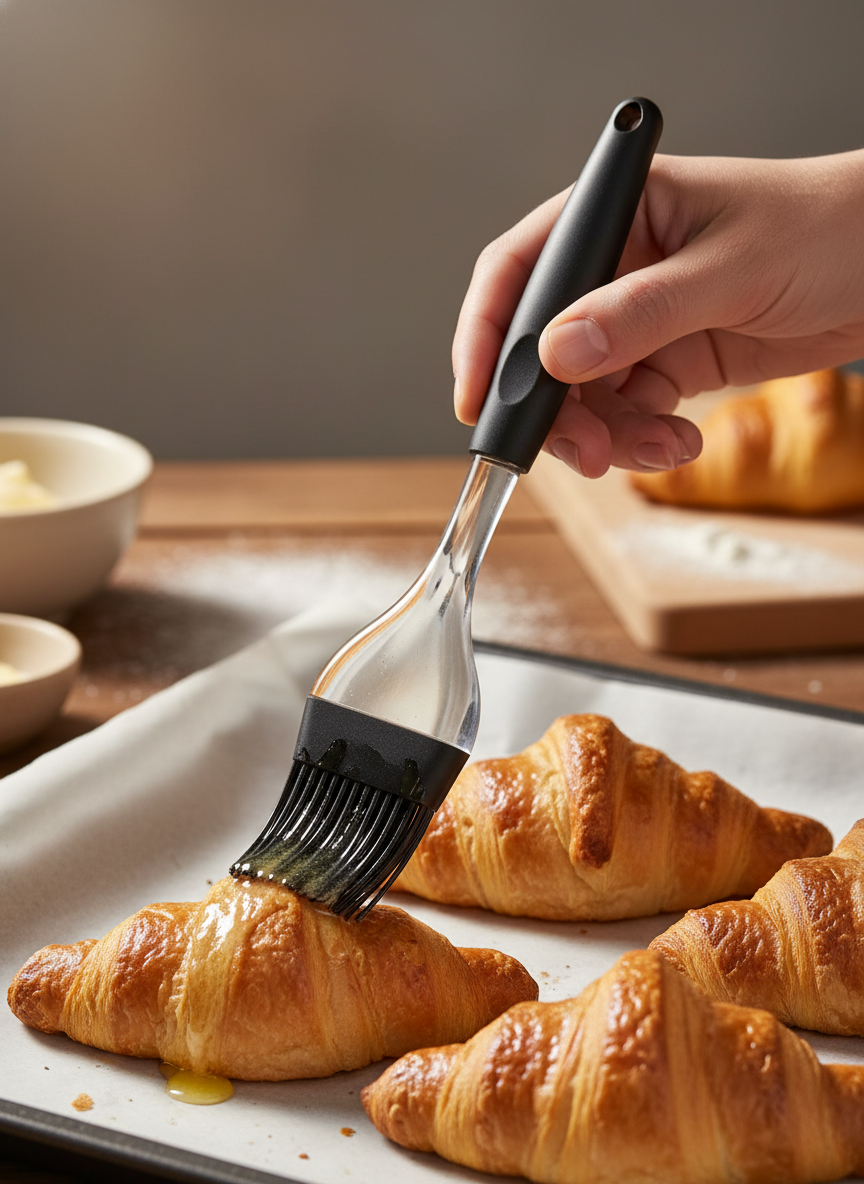 Kadra Kitchenware - Wholesale Kitchen Tool/Gadget - Millvado -  Silicone Pastry Brush, Black1