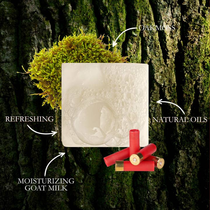 GRIT Soap Supply - Wholesale Bar Soap - Men's - Buckshot Goat Milk Bar Soap1