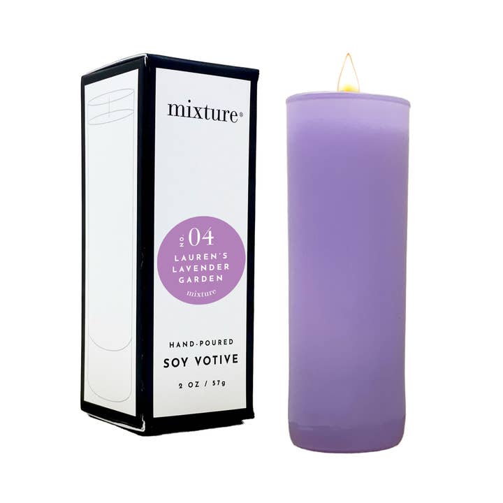 Mixture Home - Wholesale Votive Candle - 2 oz Lavender Votive